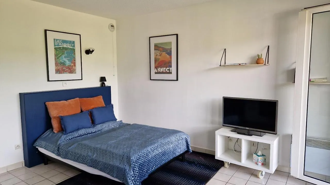Magnifique Vue Montage Studio Parking Gratuit Apartment Annecy
